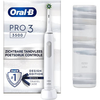 Oral-B Pro 3 3500 - Elektrische Tandenborstel - Wit