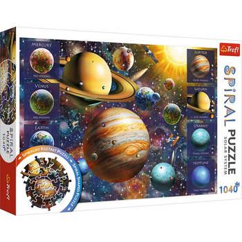 Trefl Trefl 1040SP - Spiral Puzzle - Solar system