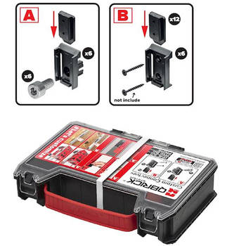 Qbrick system Connector set inclusief box