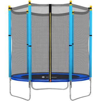 Springos Trampoline - Veiligheidsnet - Compleet - 4,5 FT 140 cm