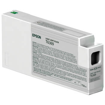 Epson Inktpatroon light licht zwart T 636 700 ml T 6369 (544376)