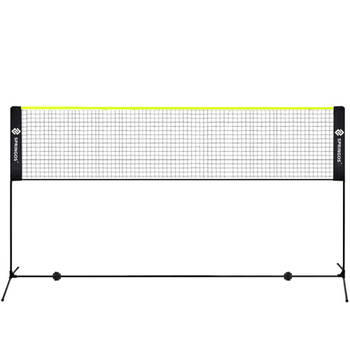 Springos Badminton Net - Professioneel - Frame - Hoes - Verstelbaar - Inclusief draagtas - 400 cm