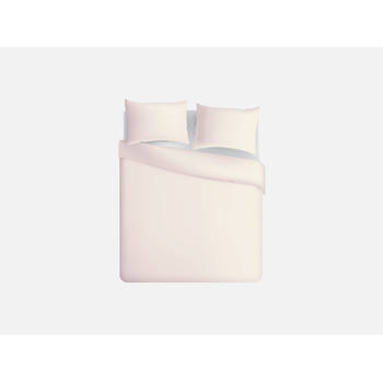 Larson - Luxe hotelkwaliteit dekbedovertrek - Tweepersoons - 140x220cm - Crème