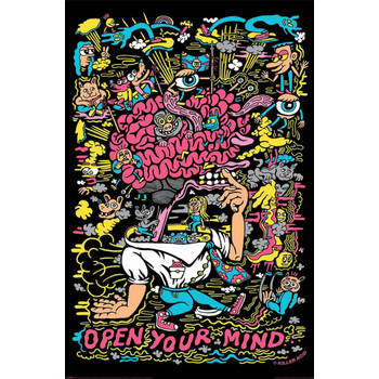 Poster Killer Acid Open Your Mind 61x91,5cm