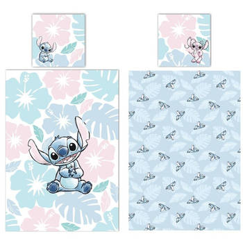 Disney Lilo & Stitch Dekbedovertrek Angel Love - Lits Jumeaux - 240 x 220 cm - Polykatoen