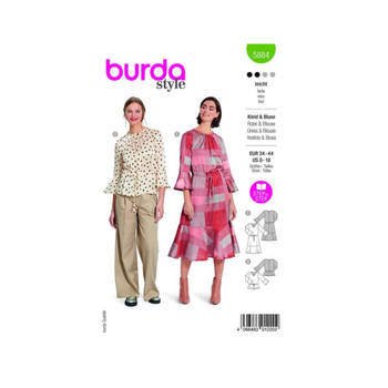 Burda nr.5884 maat 34 - 44