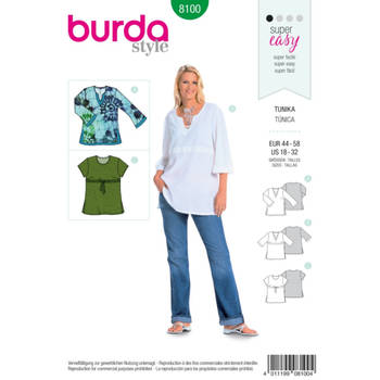 Burda 8100 Tuniek