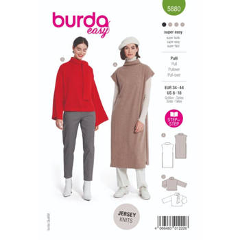 Burda nr.5880 maat 34 - 44