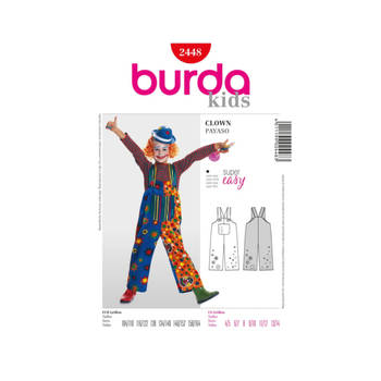 Burda 2448 Clown mt 104-164