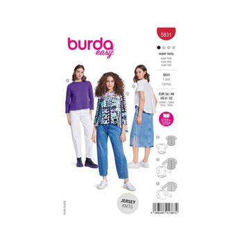 Burda nr.5831 maat 34-48