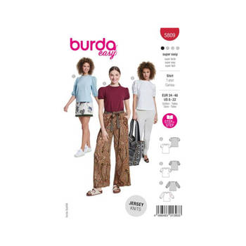 Burda nr.5809 maat 34-48