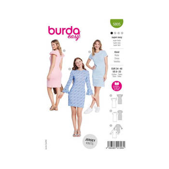 Burda nr.5805 maat 34-48