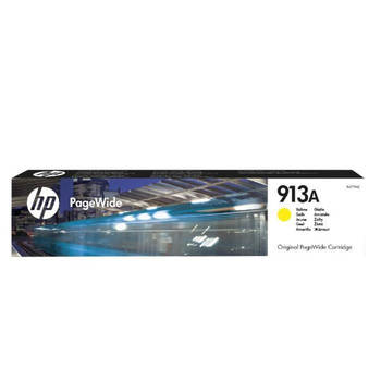 HP inktcartridge 913A, 3.000 pagina's, OEM F6T79AE, PageWide, geel