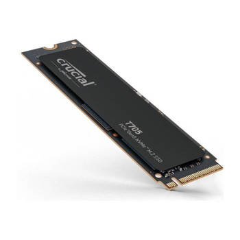 Interne Gaming SSD - CRUCIAAL - T705 SSD 1TB PCIe Gen5 NVMe M.2 (2024) - PCIe 3.0 en 4.0 achterwaartse compatibiliteit -
