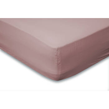 Eleganzzz Hoeslaken Jersey Katoen Stretch 35cm Hoge Hoek - light pink 120/130/140x200cm