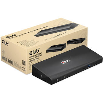 Club 3D Club 3D USB C 3.2 Gen1 Universal Triple 4K Charging Dock