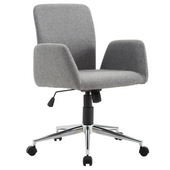 Bureaustoel - Ergonomische bureaustoel - Stoelen - Grijs - 61 x 58 x 88-97,5 cm