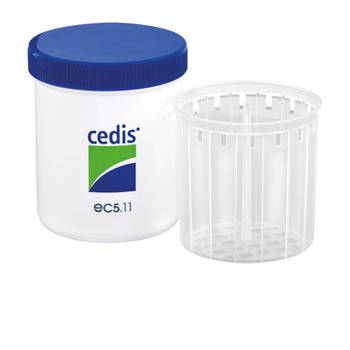 Cedis EC5.11 reinigingsbeker - Voor het schoonmaken van AHO-oorstukjes