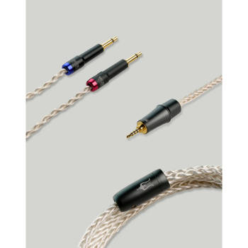 Meze Audio Mono 3.5 mm PCUHD kabels Copper/Silver (3,5mm-2,5mm-4,4mm-6,3mm-4PIN)