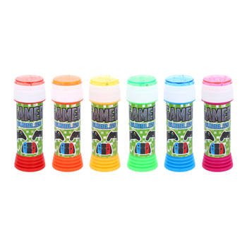 Bellenblaas - 24x - gamer - 50 ml - voor kinderen - uitdeel cadeau/kinderfeestje - Bellenblaas