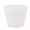 DK Design Bloempot/plantenpot - Vinci - wit mat - D10xH12 cm - Plantenpotten