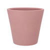 DK Design bloempot/plantenpot - Vinci - lichtroze mat - voor kamerplant - D22 x H24 cm - Plantenpotten