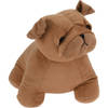 H&S Collection Deurstopper 1 kilo gewicht - Waakhondje - Franse Bulldog bruin - 18 x 15 cm - Deurstoppers