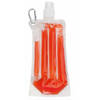 Drinkfles - rood - navulbaar - met koelelement - 400 ml - festival/outdoor - Bidons