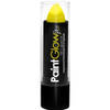 Paintglow Lippenstift/Lipstick - neon geel - UV/blacklight - 5 gram - Verkleedlippenstift