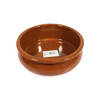 Concorde Tapas serveer of ovenschaaltje - rond - terracotta aardewerk - Dia 15 x H5 cm - Snack en tapasschalen