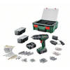 Bosch UniversalDrill 18 boormachine (2 accu's 1,5Ah + SystemBox + 241 accessoires)