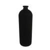 Countryfield Bloemenvaas/flesvaas Dawn - zwart glas - D13 x H41 cm - vaas - Vazen