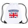 Nylon sporttas Engelse vlag wit - Rugzakken