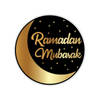 25x Ramadan Mubarak viltjes/onderzetters - Bierfiltjes