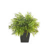 Kunstplant Bamboe Bambuseae - groen - 25 cm - in pot - Kunstplanten