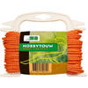 Oranje hobby touw/draad 6 mm x 10 meter - Touw