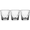 Bormioli Rocco Drinkglazen Kaleido - 3x stuks - glas - 240 ml - transparant - waterglazen - Drinkglazen