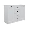 Brax dressoir 2 deuren en 4 lades, wit.