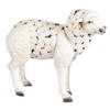 Clayre & Eef Decoratie Schaap 49x17x45 cm Wit Ijzer Wit