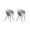 Feel Home - Luxe kuipstoel voor buiten - Light Grey - Set van 2 stuks