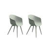 Feel Home - Luxe kuipstoel voor buiten - MOSS Grey - Set van 2 stuks