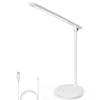 Aigostar Bureaulamp LED - Dimbaar - 5 helderheidsmodi - 3 kleurmodi - Tafellamp - Touch Control - Leeslamp - 4W - Wit