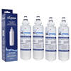 AllSpares Waterfilter (4x) voor Koelkast geschikt voor Panasonic CNRAH-257760