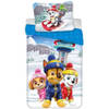 PAW Patrol Dekbedovertrek Winter Fun - Eenpersoons - 140 x 200 cm - Katoen Flanel