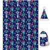 Disney Lilo & Stitch Fleeceplaid met muts, Kerst - 100 x 140 cm - Polyester