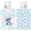 Disney Lilo & Stitch Dekbedovertrek Angel Love - Lits Jumeaux - 240 x 220 cm - Polykatoen