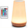 Fedec USB oplaadbaar nachtlampje - Inclusief afstandsbediening - 14 Lichtstanden - Sfeerlamp - Leeslamp - Touch control