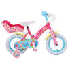 Nickelodeon Meisjesfiets Peppa Pig 12 Inch 21,5 cm Meisjes Terugtraprem Roze