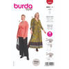 Burda nr.5864 maat 44 - 54