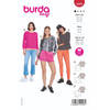 Burda nr.5849 maat 34 - 48